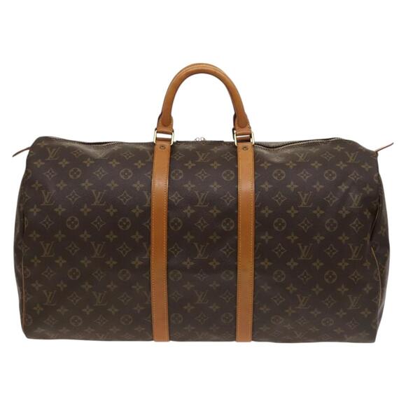LOUIS VUITTON Monogram Keepall 55 Boston Bag M41424 - Picture 13 of 16